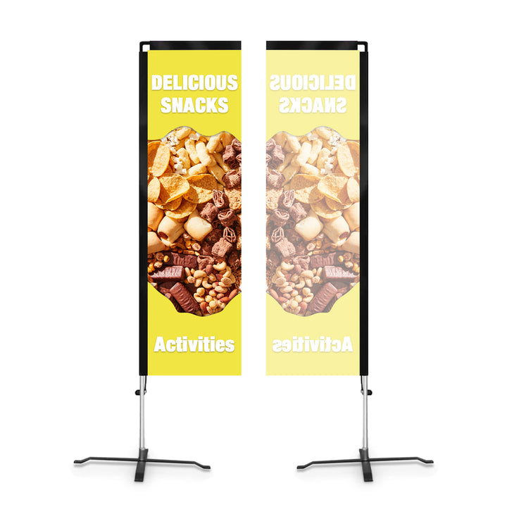 Custom Rectangle Flag Banner - Personalized Advertising Flag, Durable & Versatile, Perfect for Events, Businesses, and Outdoor Promotions