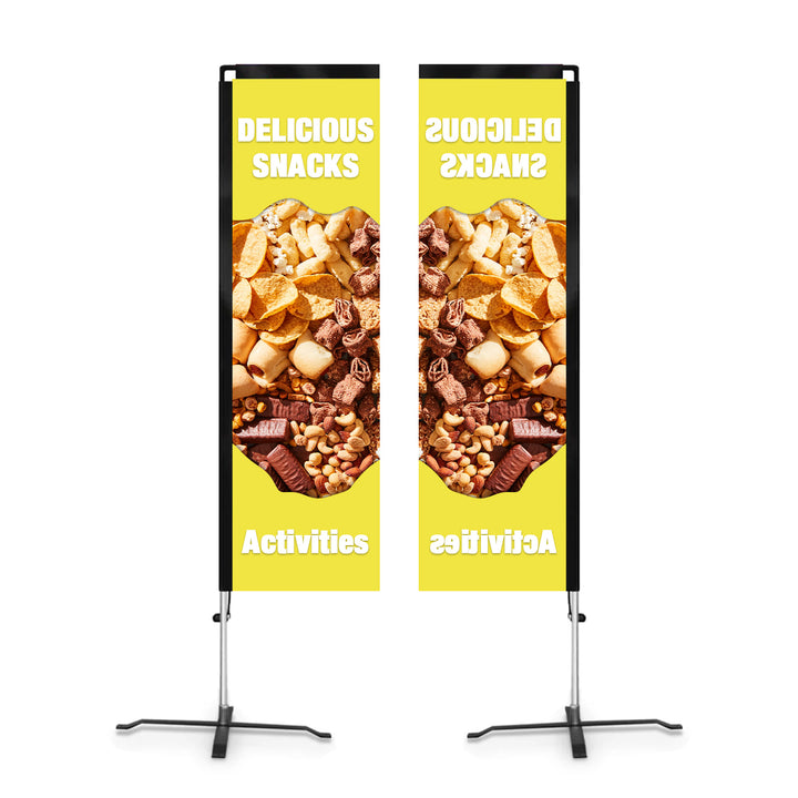 Custom Rectangle Flag Banner - Personalized Advertising Flag, Durable & Versatile, Perfect for Events, Businesses, and Outdoor Promotions