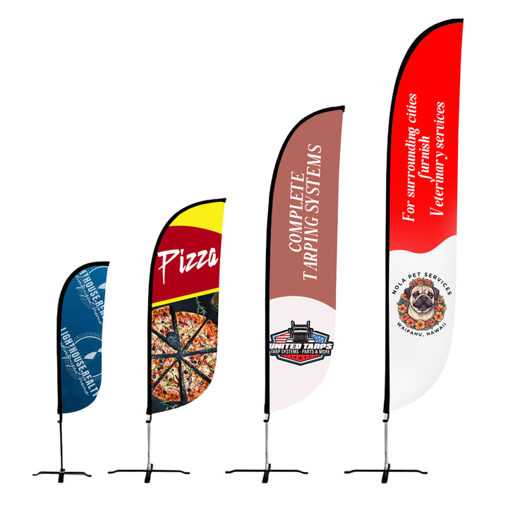 Custom Feather Flags - Personalized Advertising for Your Business